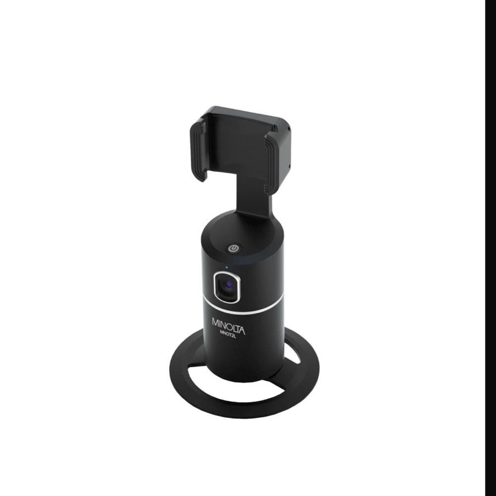 Minolta Black Video Camera with Smartphone Mount - Picture 14 of 17